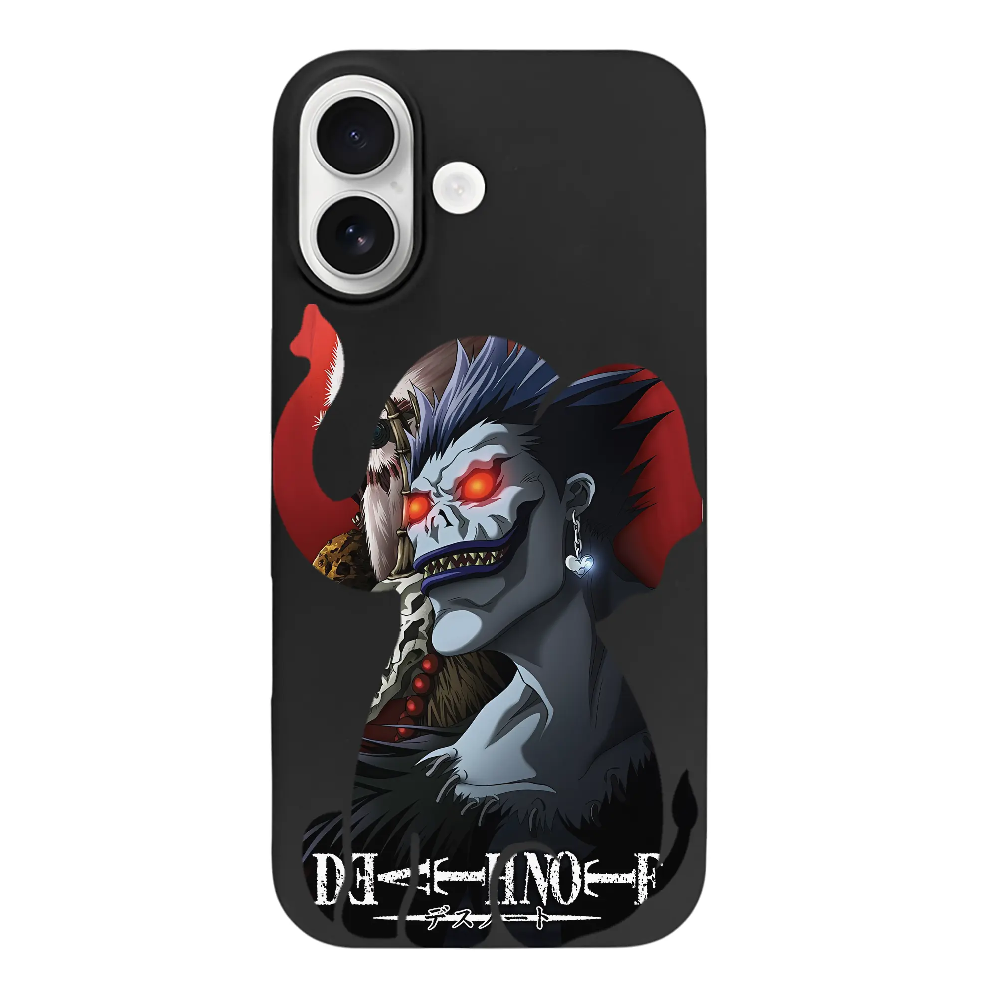 デスノート グッズ,リューク - iPhone 17 シリーズ シリコンケース 薄型 耐衝撃 指紋防止 ソフトタッチカバー 精密フィット 傷防止 保護ケース iPhone 17/17 Air/17 Pro/17 Pro Max 対応